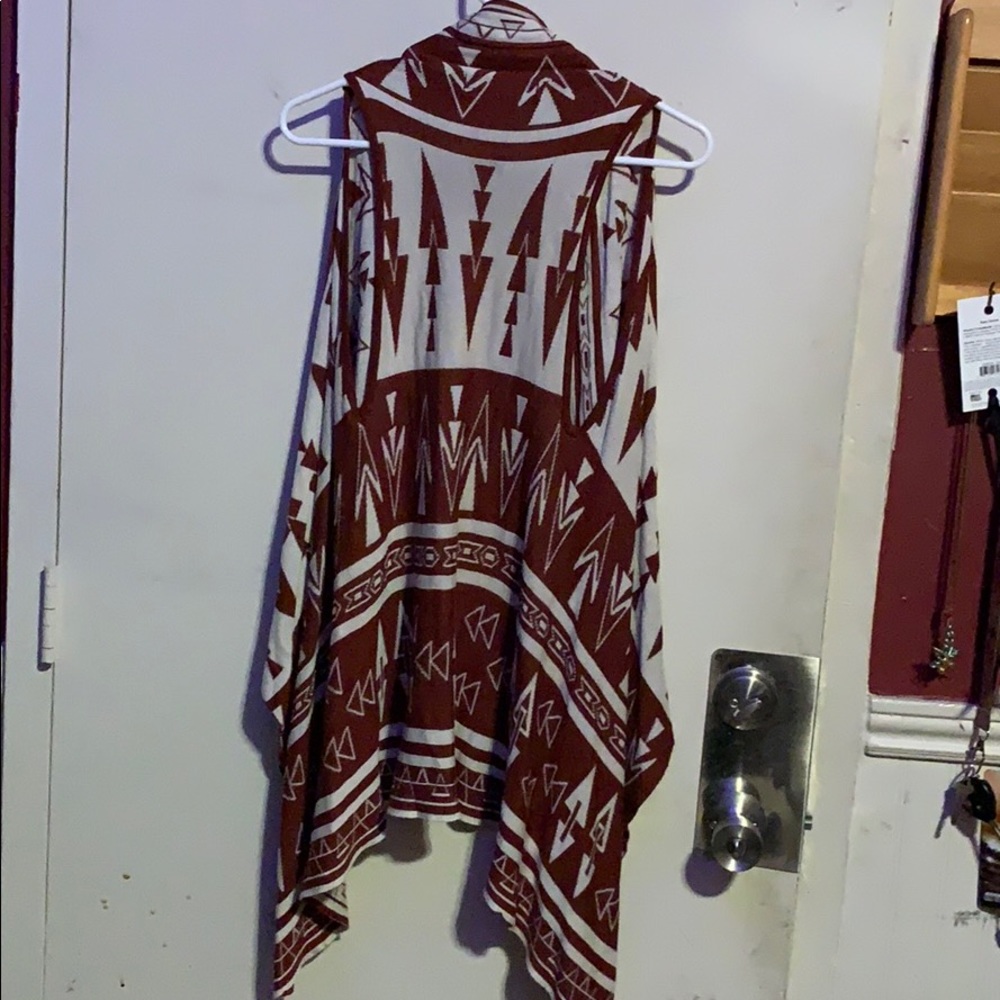 Aztec Print Cardigan - Picture 2 of 3